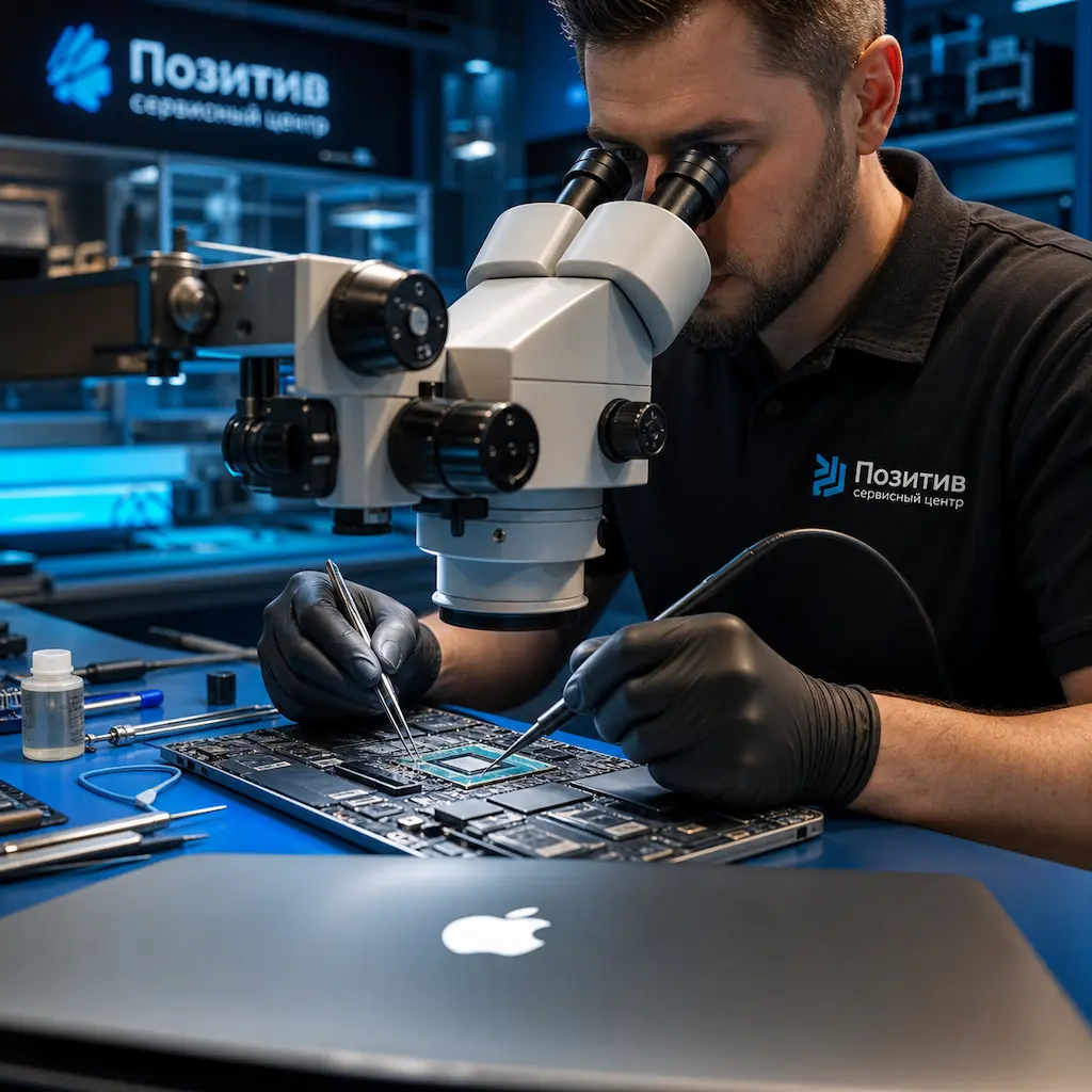 Замена видеокарты Apple MacBook в Малаховке