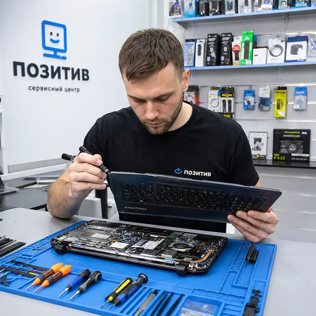 заменить клавиатуру на ноутбуке Emachines в Малаховке