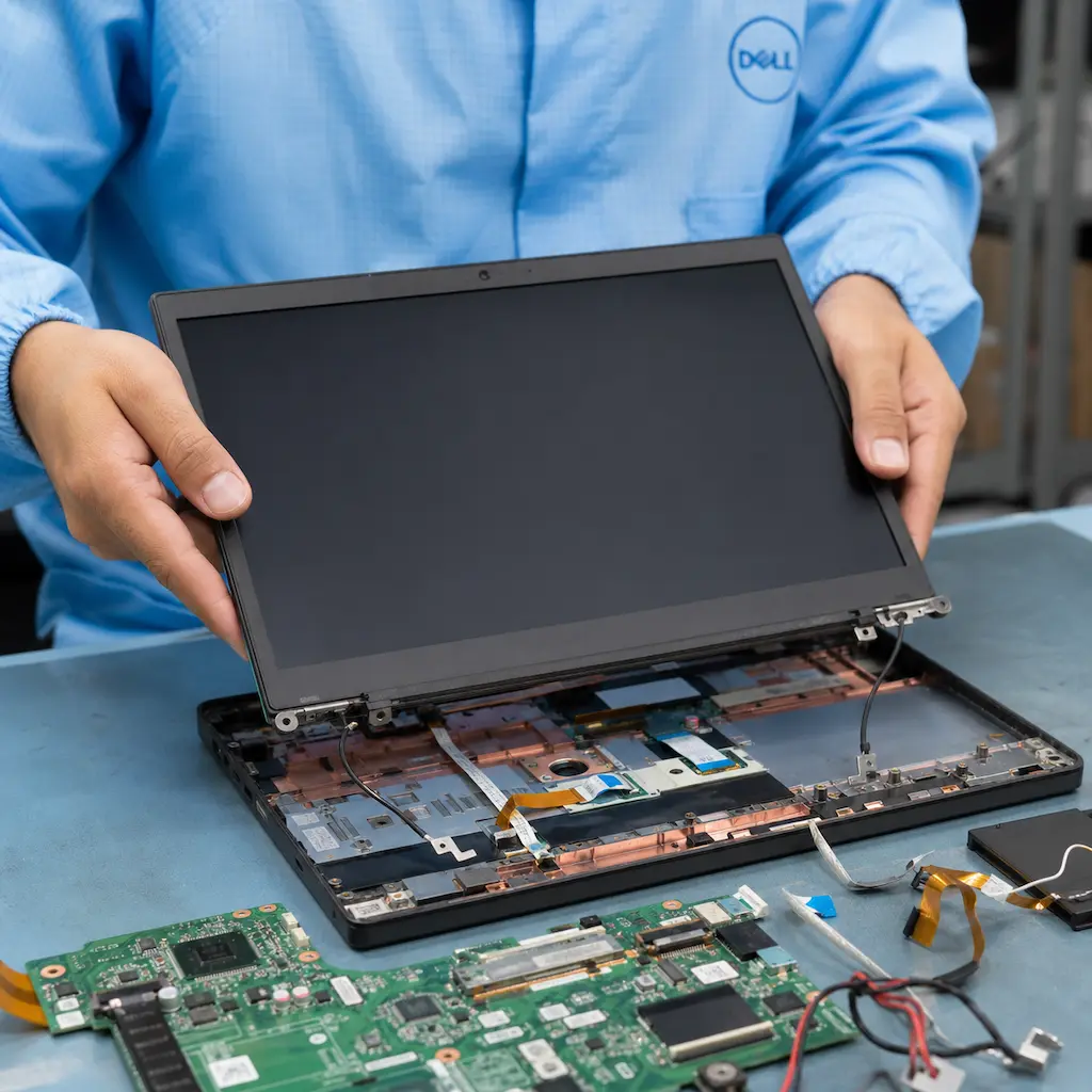 заменить матрицу ноутбука Dell в Малаховке