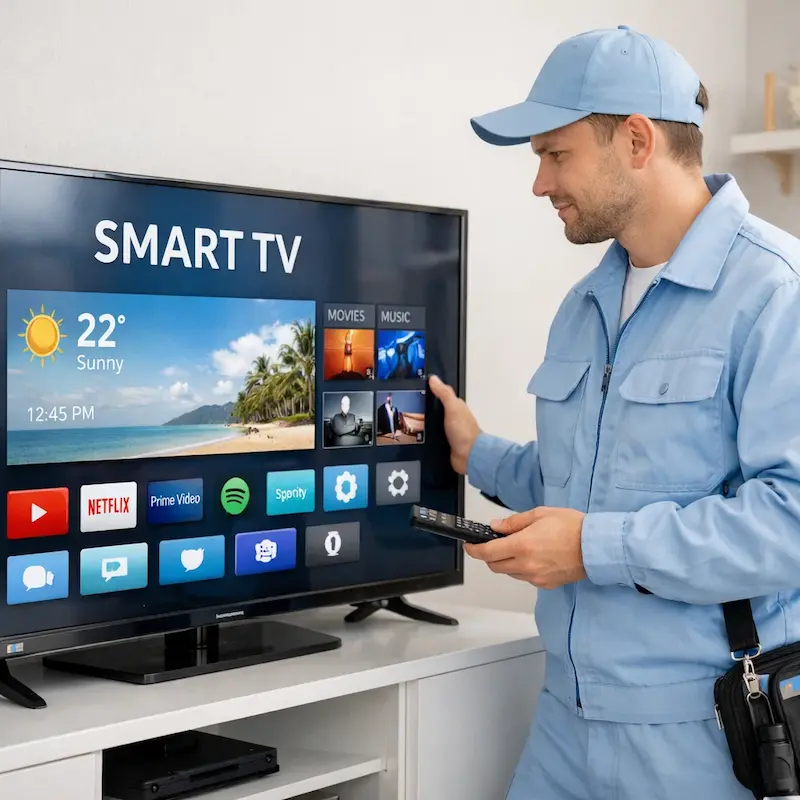 Настройка Smart TV в Малаховке