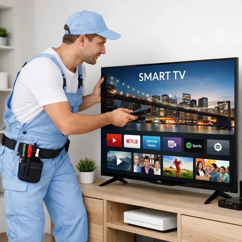 Как вызвать мастера для настройки Smart TV в Малаховке