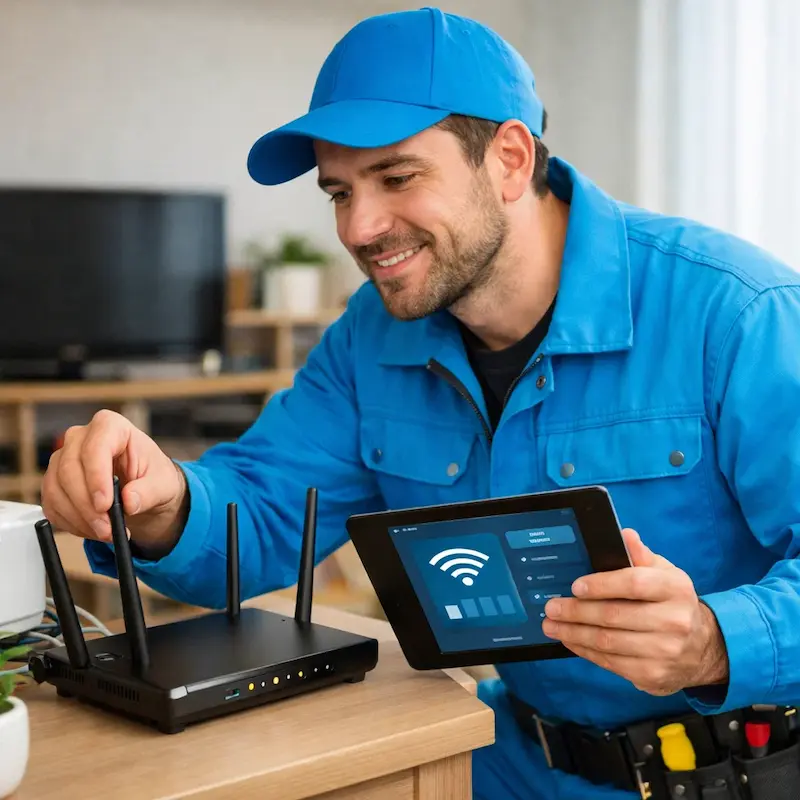 Настройка Wi-Fi для квартиры, дома и офиса в Малаховке