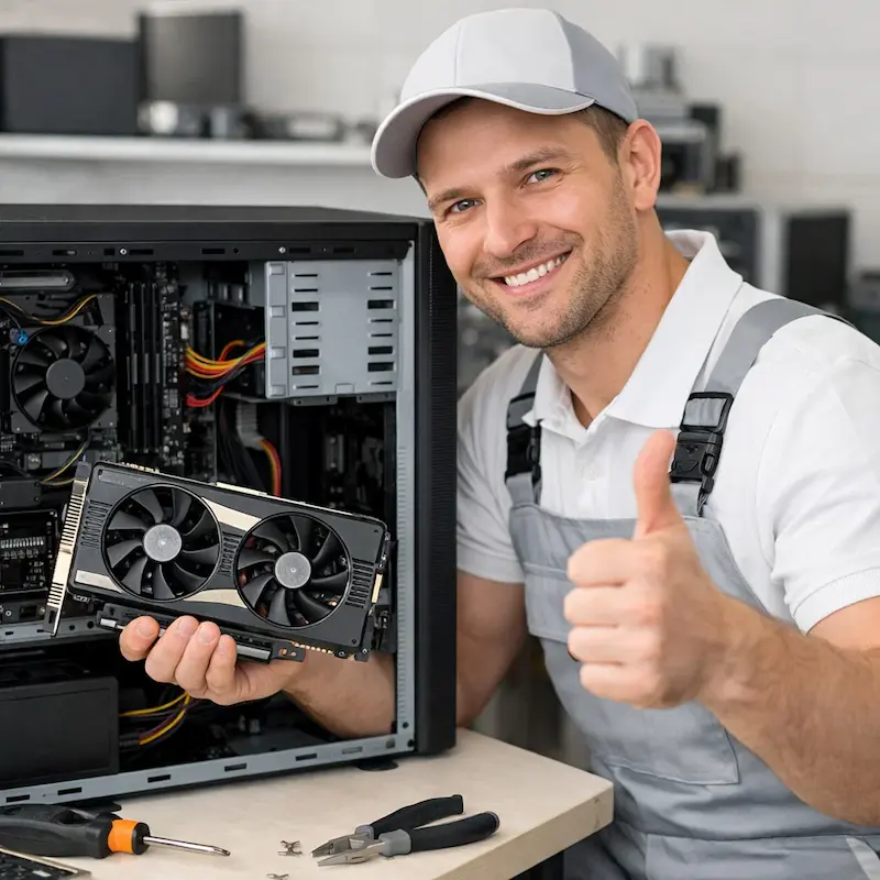 Замена видеокарты ПК в Малаховке