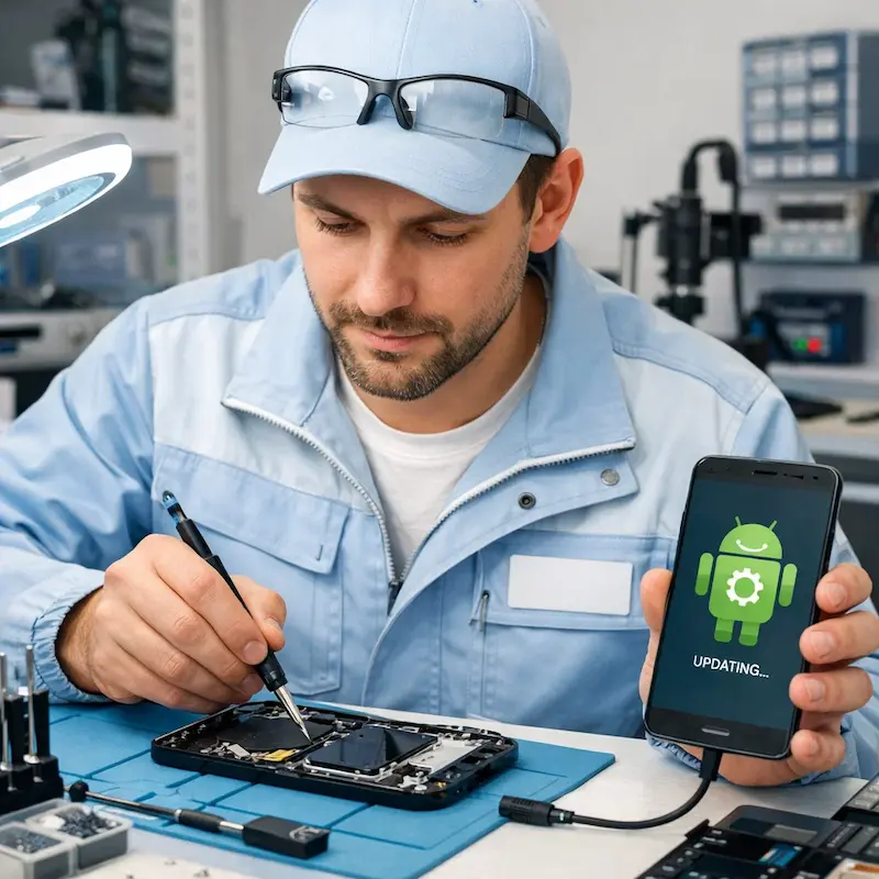 Настройка системы Android в Малаховке
