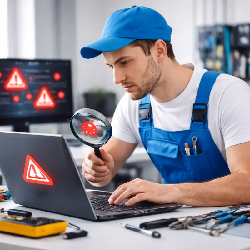 Поиск и устранение вирусов в Малаховке